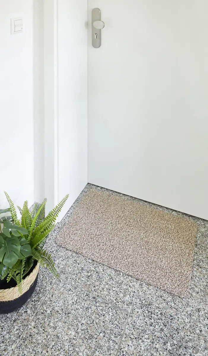 

Коврик Andiamo "Samson, комплект из 2 шт. 60/100 см и 67/180 см", прямоугольный, грязеулавливающий коврик, моющийся, с нескользящей нижней стороной 60х100 см, светло-бежевый