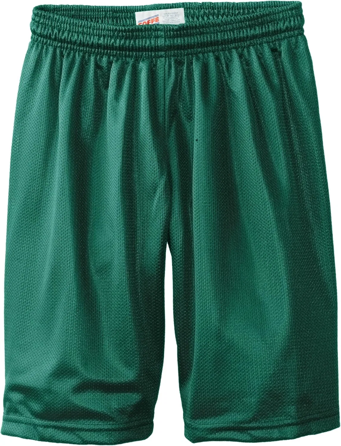 Шорты Soffe Big Boys' 6 Inch Poly Mini Mesh Short, темно-зеленый