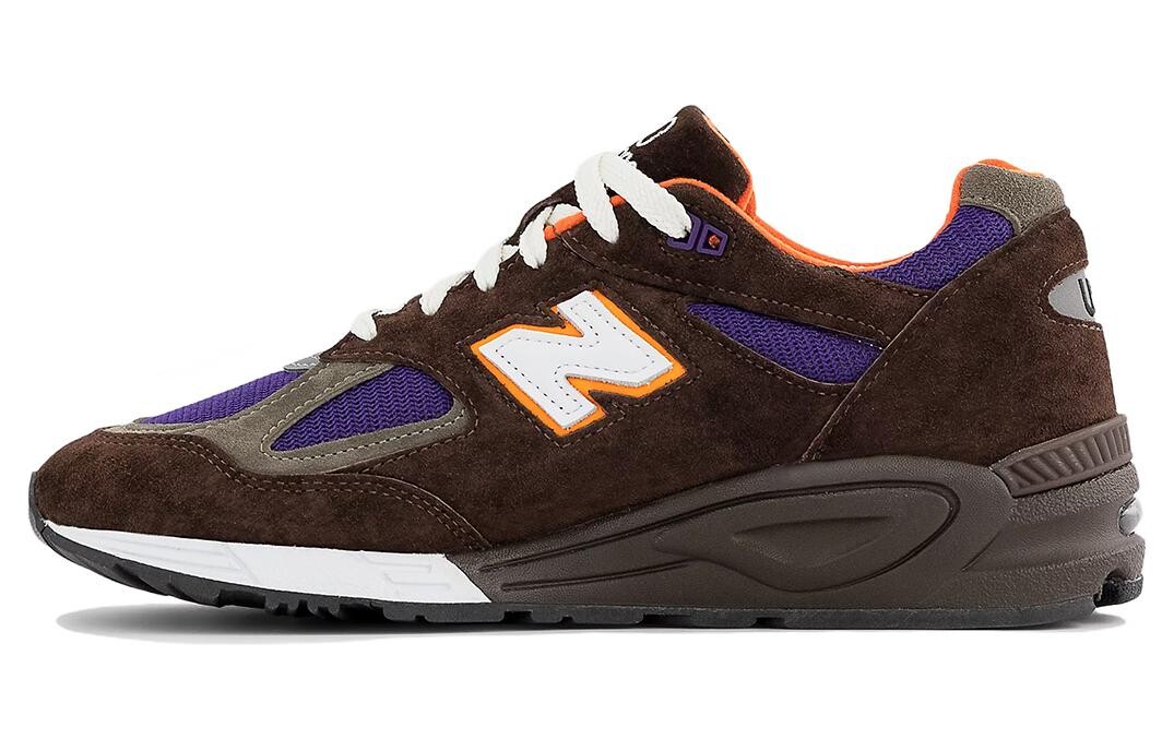 

New Balance 990v2 MiUSA Коричневый Фиолетовый
