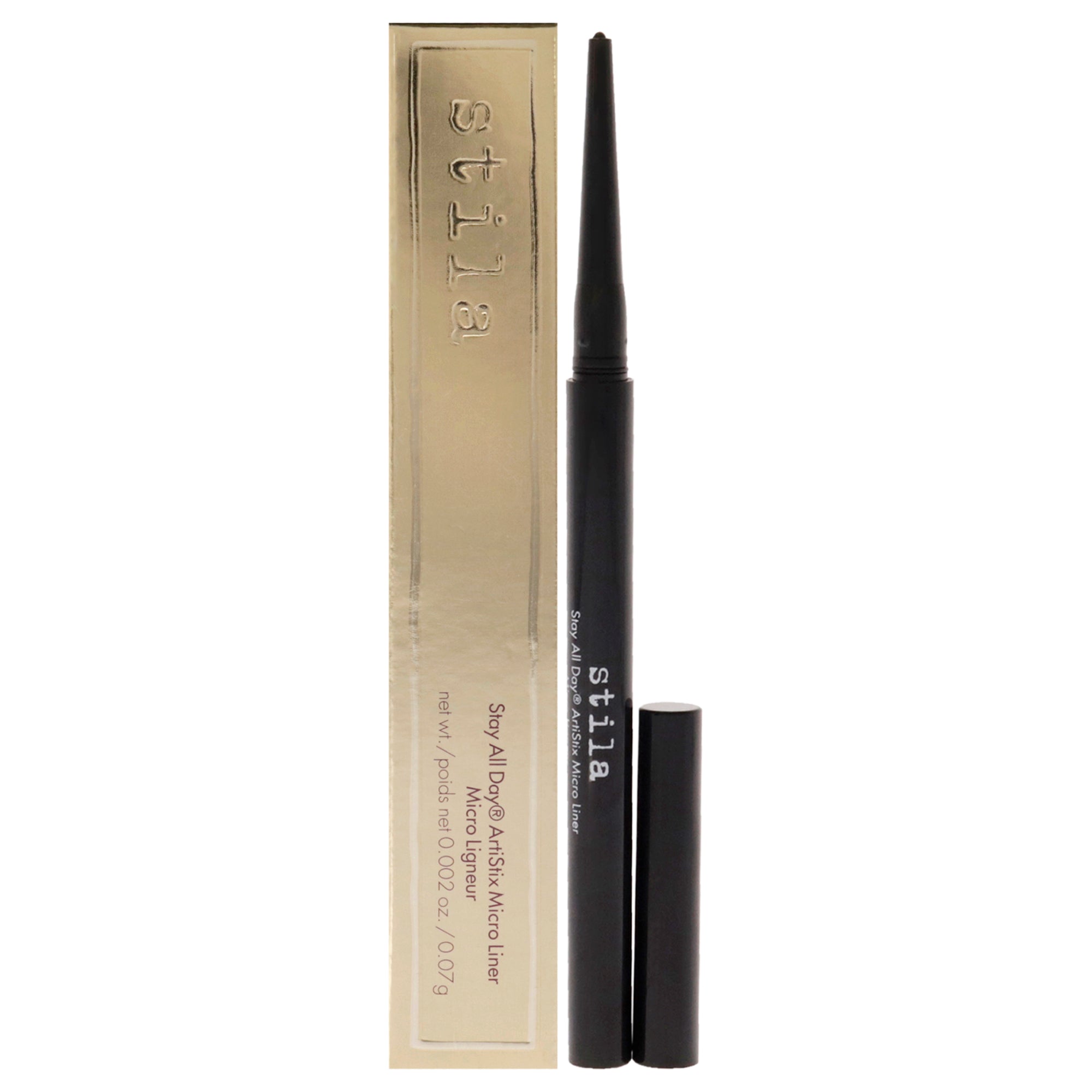 

Подводка для глаз Stay All Day ArtiStix Micro Liner - матовый черный от Stila для женщин - 0,002 унции