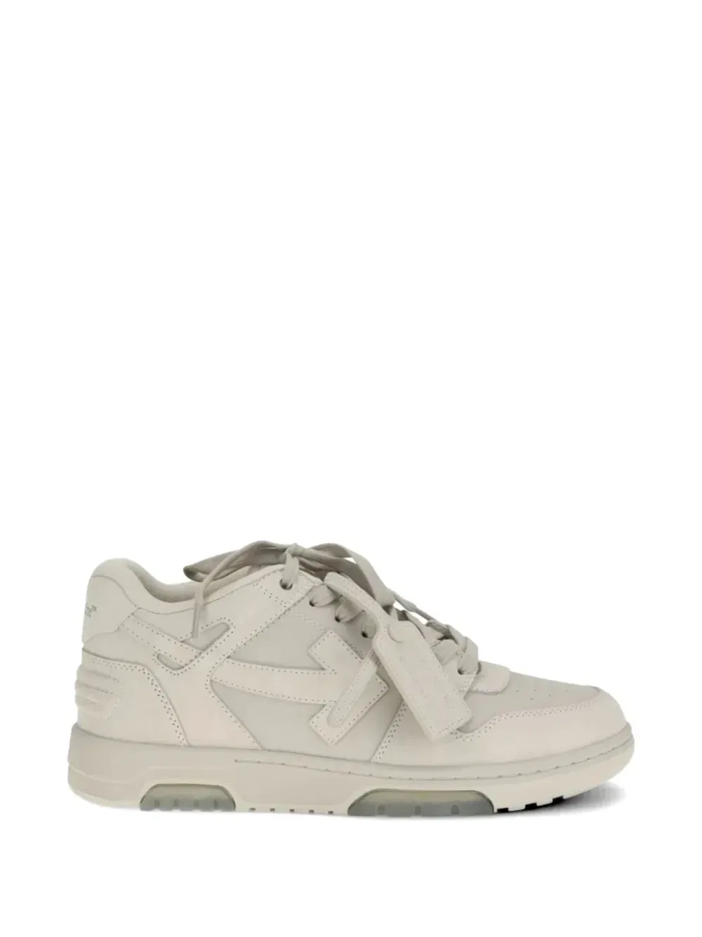 Кроссовки на шнуровке Out Of Office Off-White, бежевый