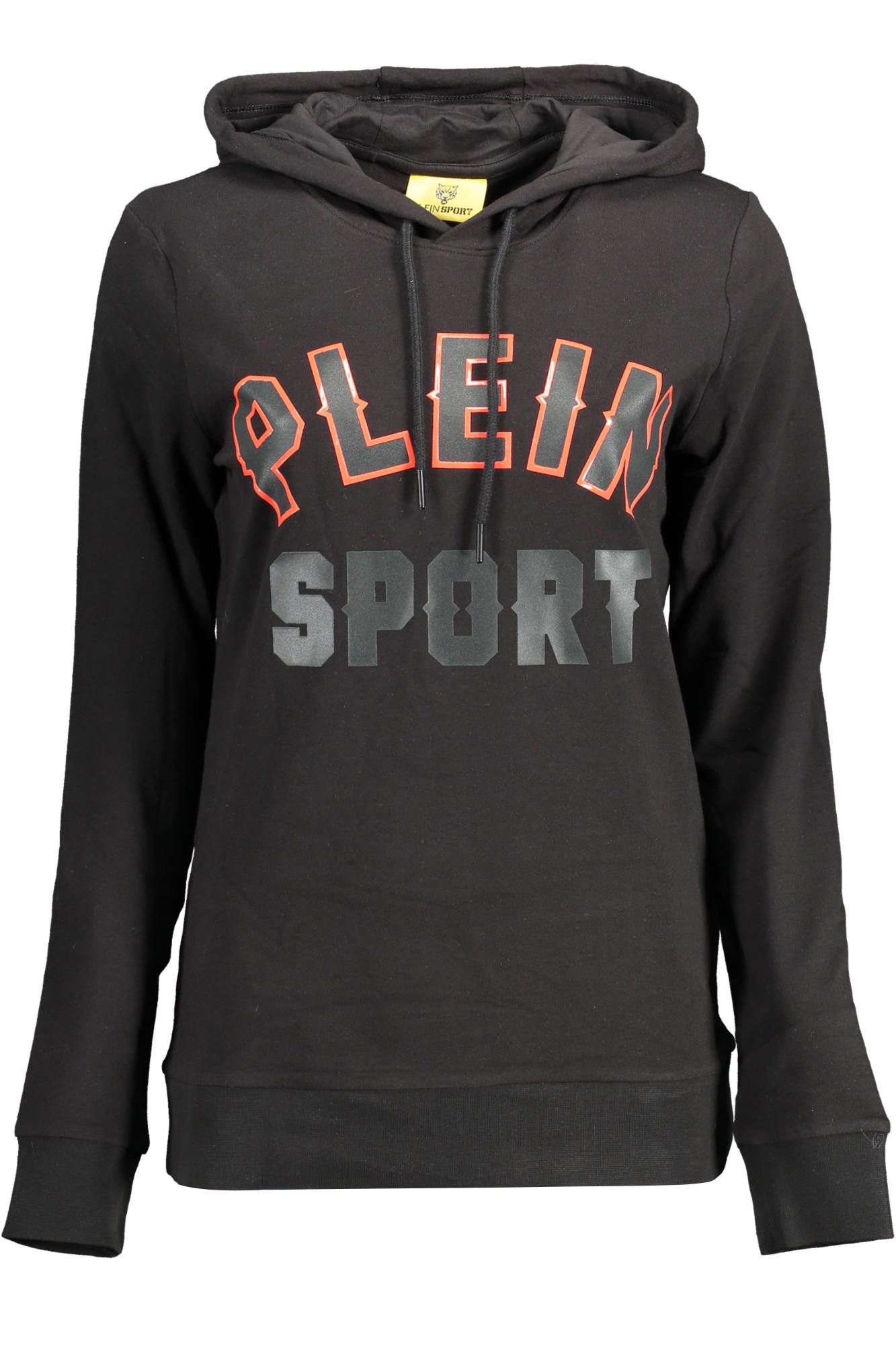 

Черный хлопковый женский свитер Plein Sport