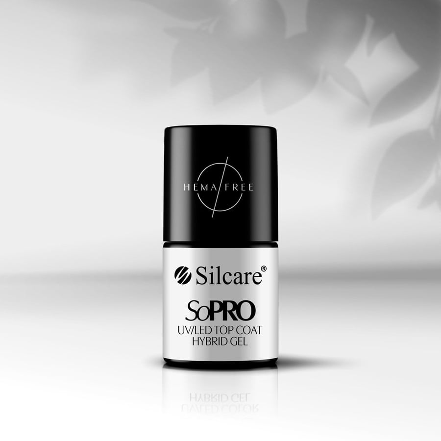 

Silcare, SoPRO гибридное верхнее покрытие для чувствительных ногтей, 8 г
