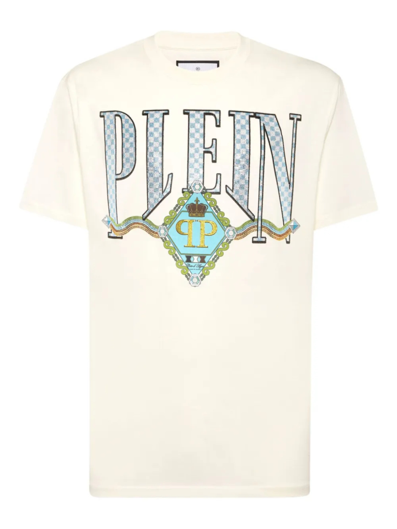 

Футболка из хлопка Philipp Plein, белый