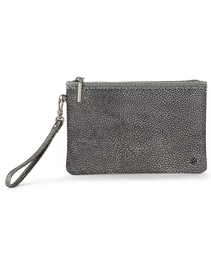 

Кошелек Vita Leather с молнией The Sak, серебряный