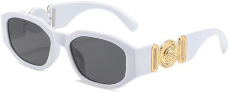 

Винтажные модные очки 2027 года, маленькие прямоугольные солнцезащитные очки для женщин, градиентные квадратные солнцезащитные очки с защитой от УФ-излучения UV400 MTZJH, C10