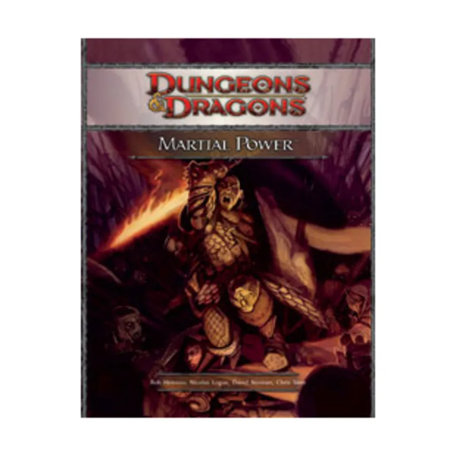 

Martial Power 1, Dungeons & Dragons (4th Edition) - Player's Guides & Accessories, твердый переплет
