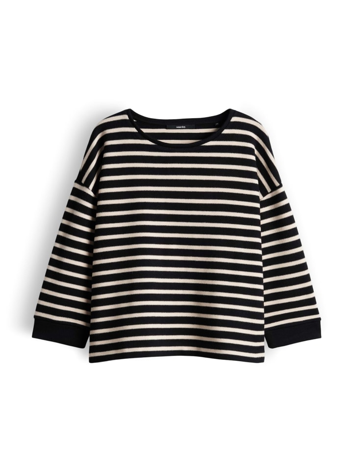 

Someday. Широкая полосатая толстовка черного цвета