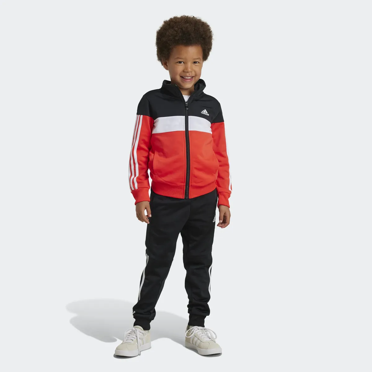 

Спортивный костюм Adidas Sportswear "TIBERIO 3-STRIPES COLORBLOCK SHINY KIDS" (2 шт.), белый