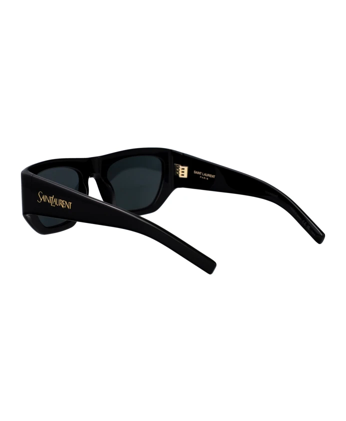 Стильные солнцезащитные очки SL 740 Saint Laurent, черный — фото 4