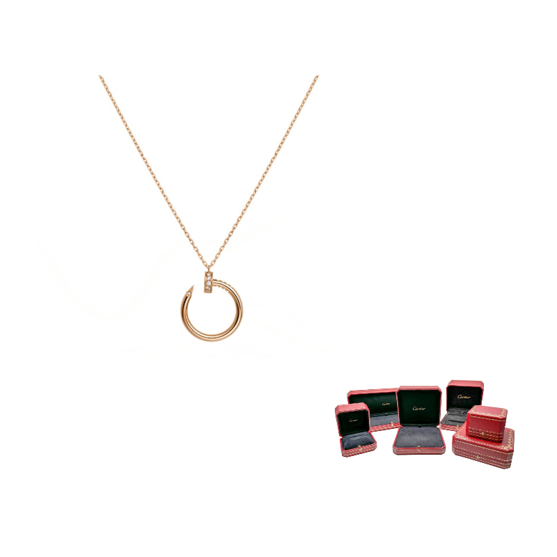 

Cartier Женское ожерелье из розового золота Karat Gold