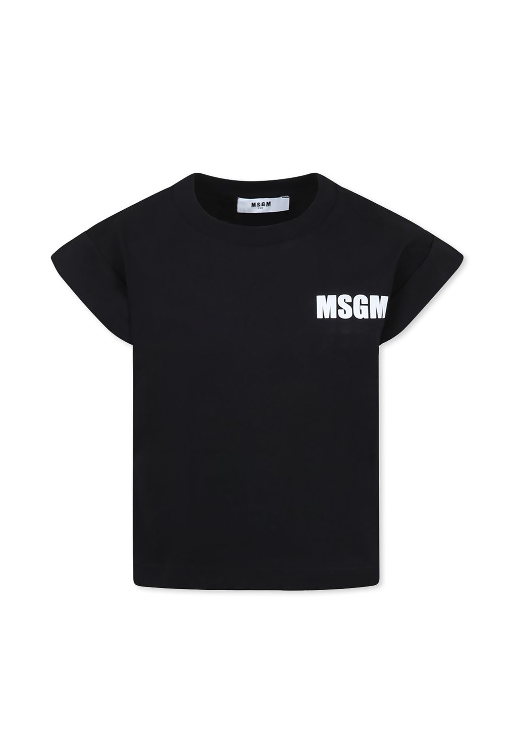 

Футболка с принтом MANICA CORTA MSGM, черный