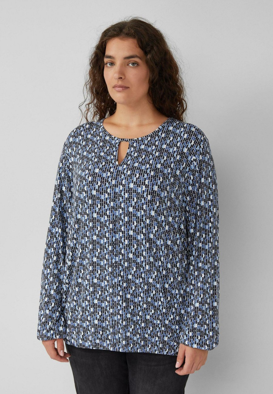 

Топ s.Oliver Long sleeved top, Royalblau/Blue