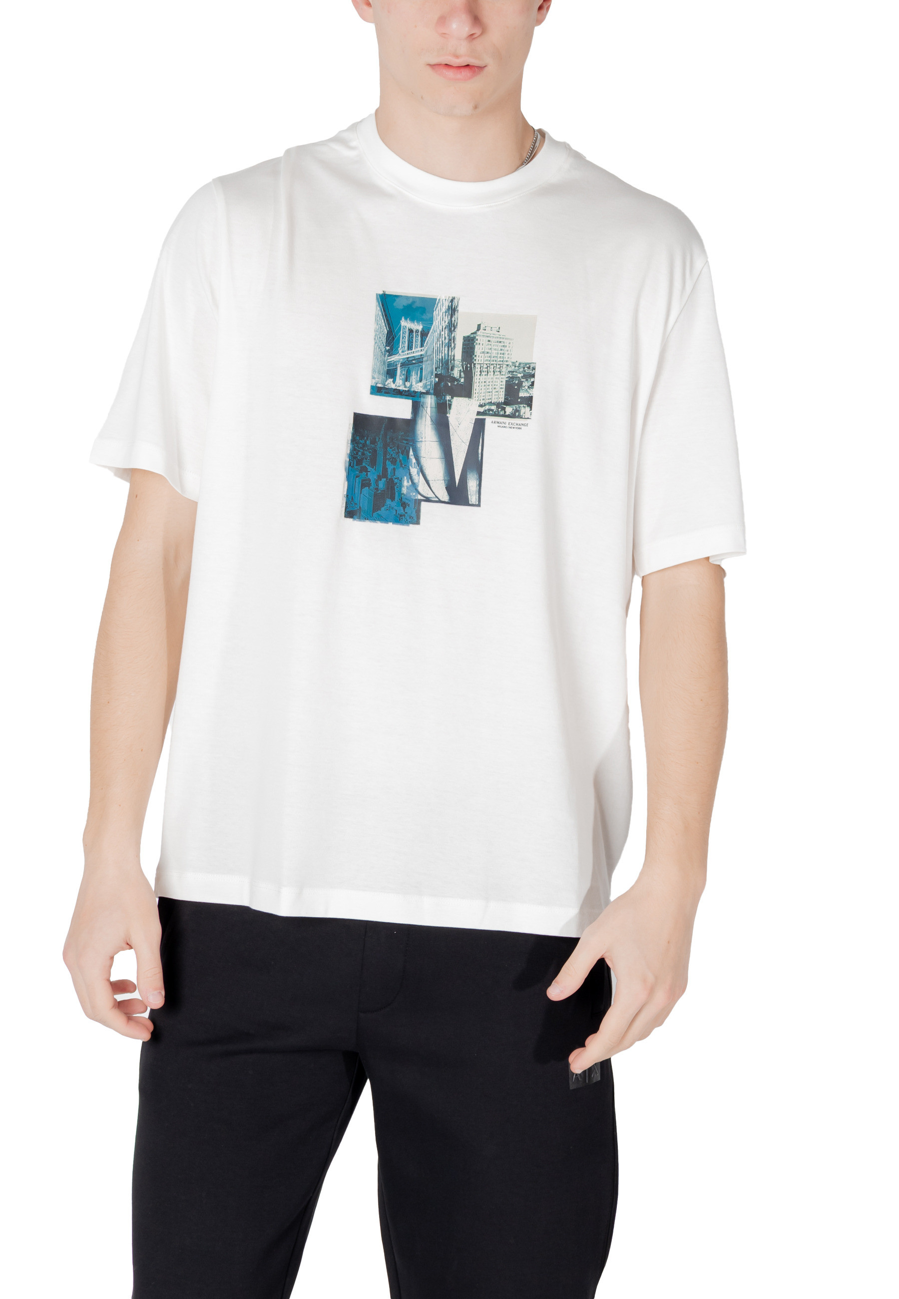

Футболки Armani Exchange, бежевый