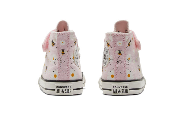 Кроссовки chuck taylor all star 1v canvas shoes pink Converse, розовый — фото 4