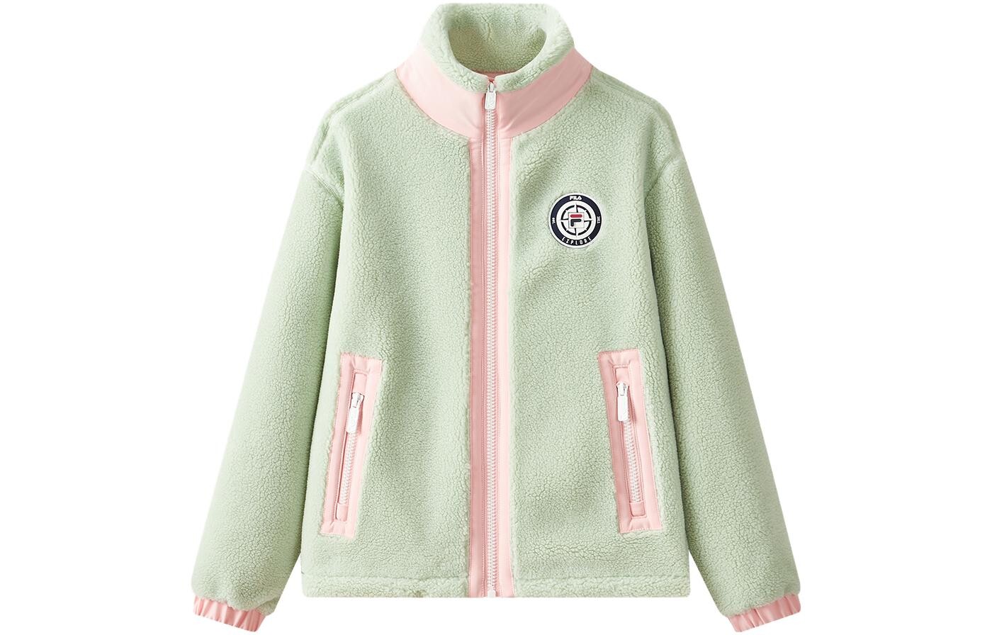 

Детская куртка ФИЛА FILA, цвет Wild gray-green
