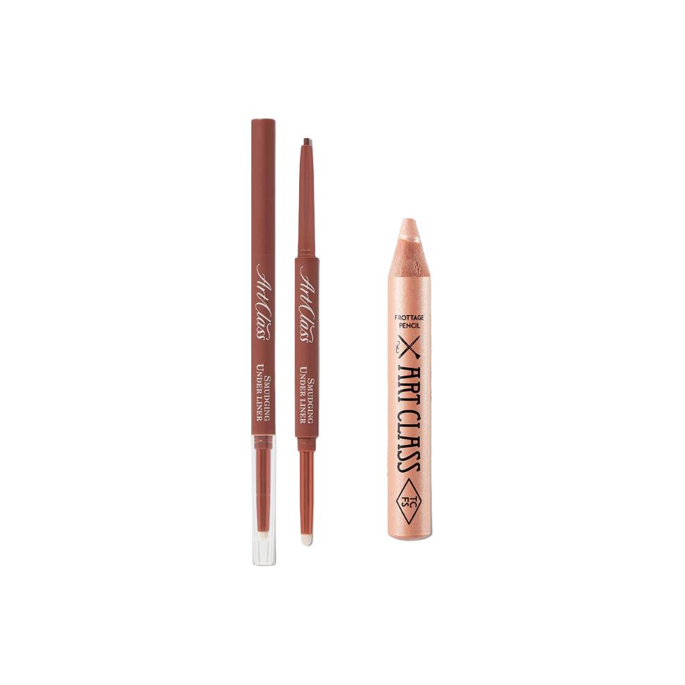 

Двусторонний контурный стик Too Cool For School с кистью из полыни набор для макияжа натуральный контуринг