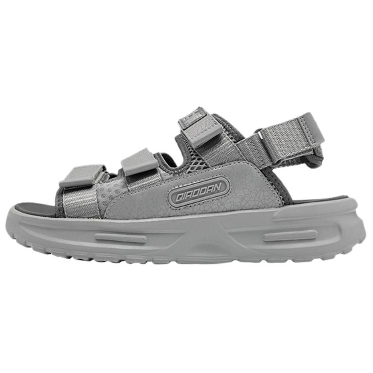 

Пляжные сандалии мужские Silent Gray Shark Gray QIAODAN, Silent Gray Shark Gray