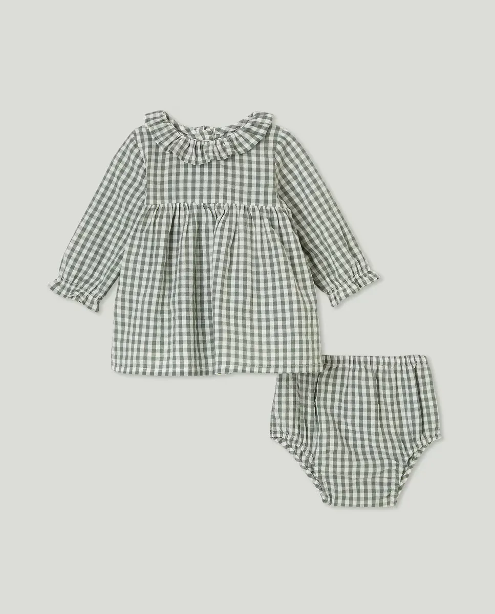 

Платье для девочки с длинными рукавами Baby El Corte Inglés, красный