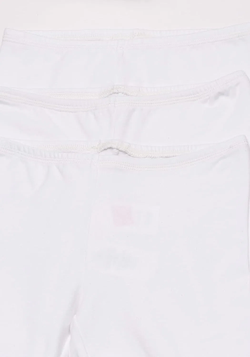 Спортивные штаны Hanes для девочек EcoSmart, с открытыми штанинами, без этикеток, белый — фото 4