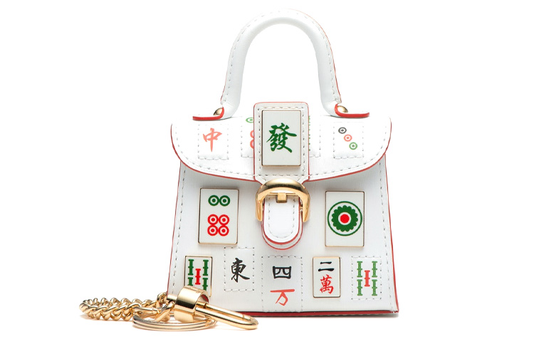 

Delvaux Сумка мини из белой телячьей кожи унисекс