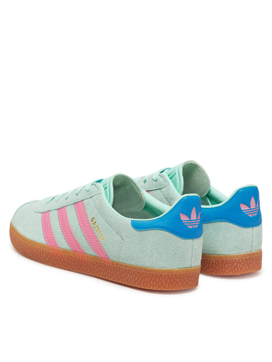 Кроссовки Gazelle JP7125 Adidas, зеленый — фото 3