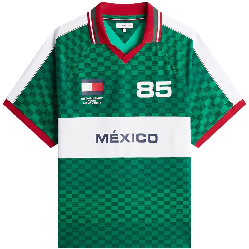 Футболка поло Tommy Hilfiger World Cup Collection зеленый