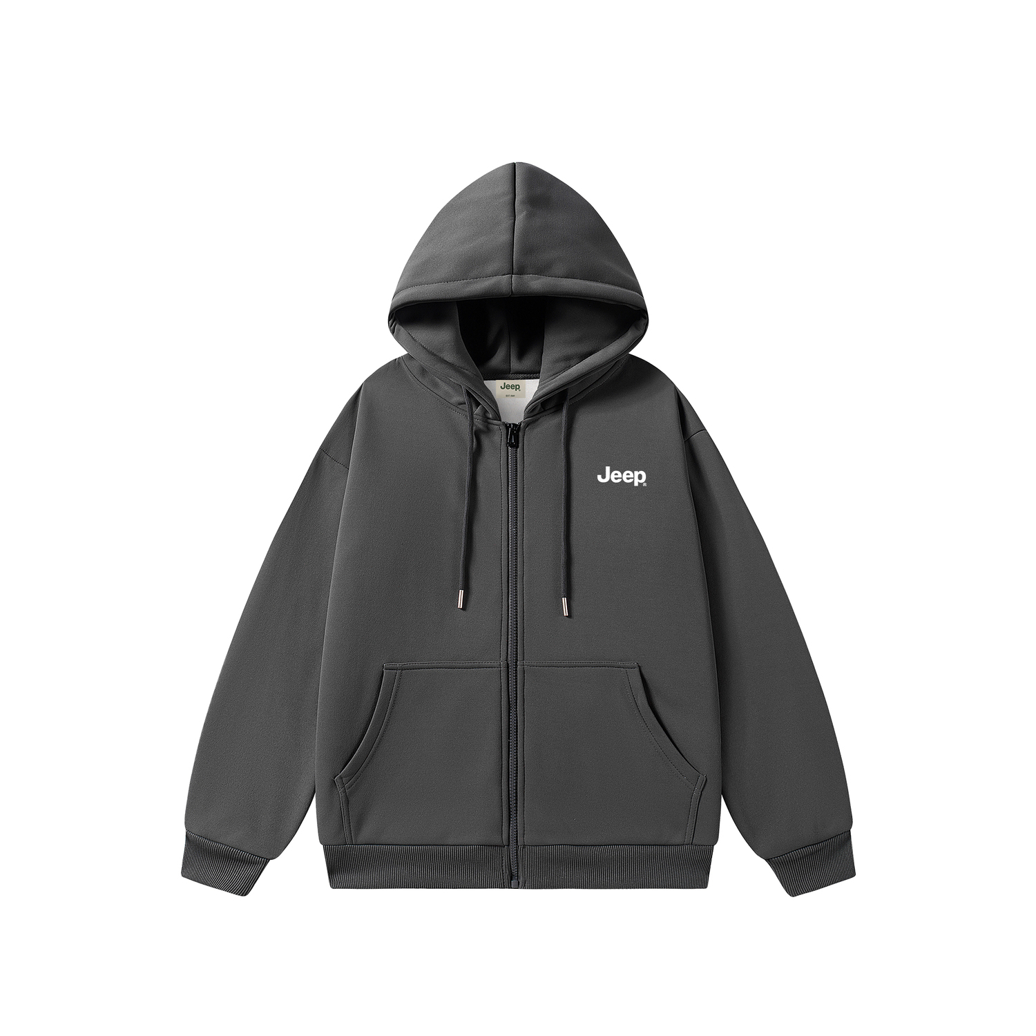 

Свитшот Unisex из коллекции Theme Jeep, темно-серый fleece-lined