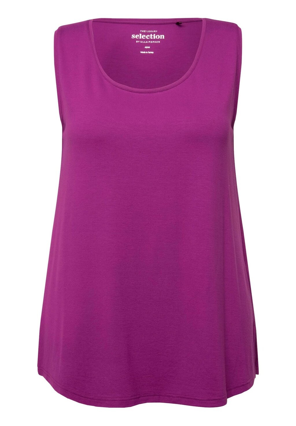 

Топ BASIC ROUND NECKLINE Ulla Popken, фиолетовый