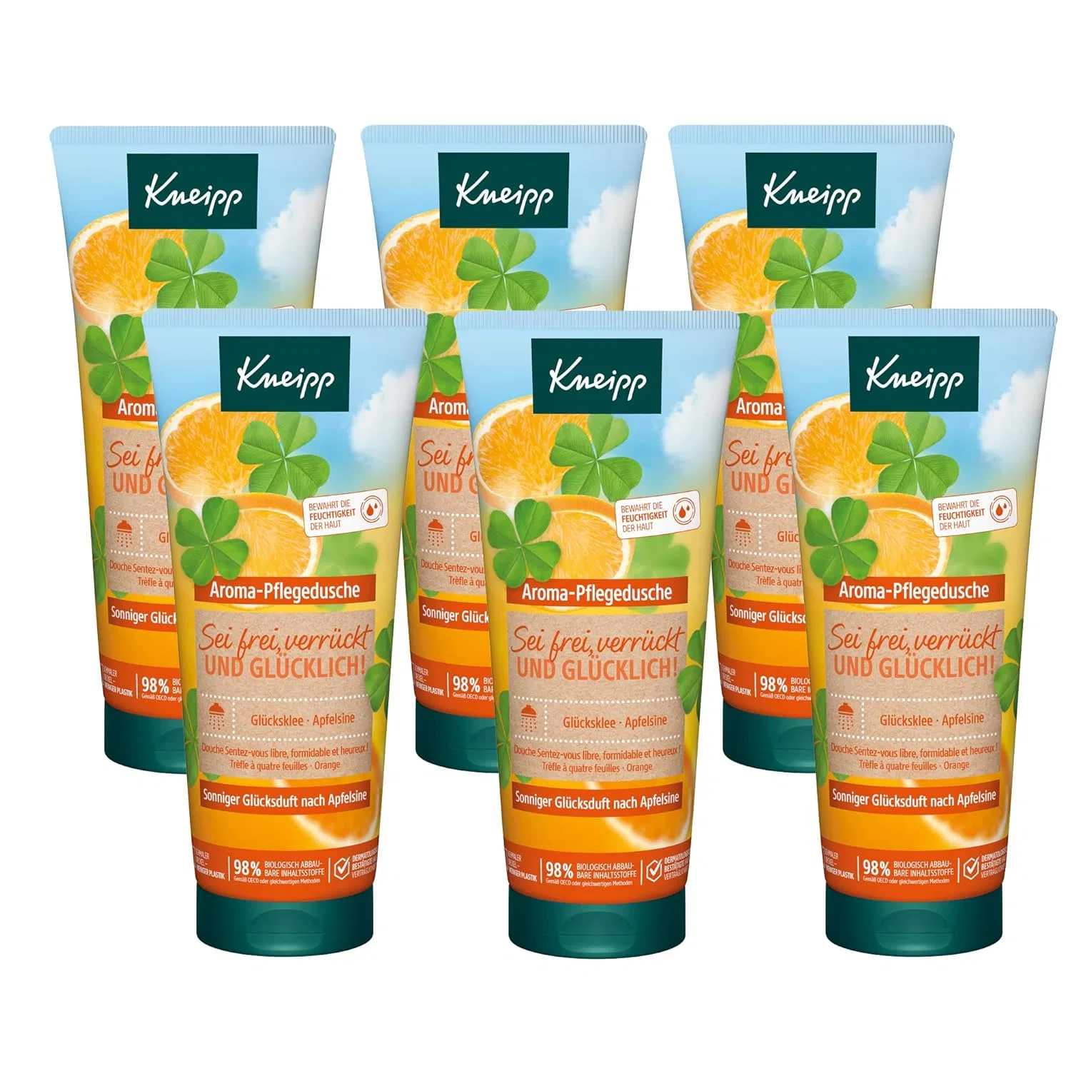 Ароматический гель для душа «Be Free, Crazy and Happy» с апельсином от Kneipp Kneipp