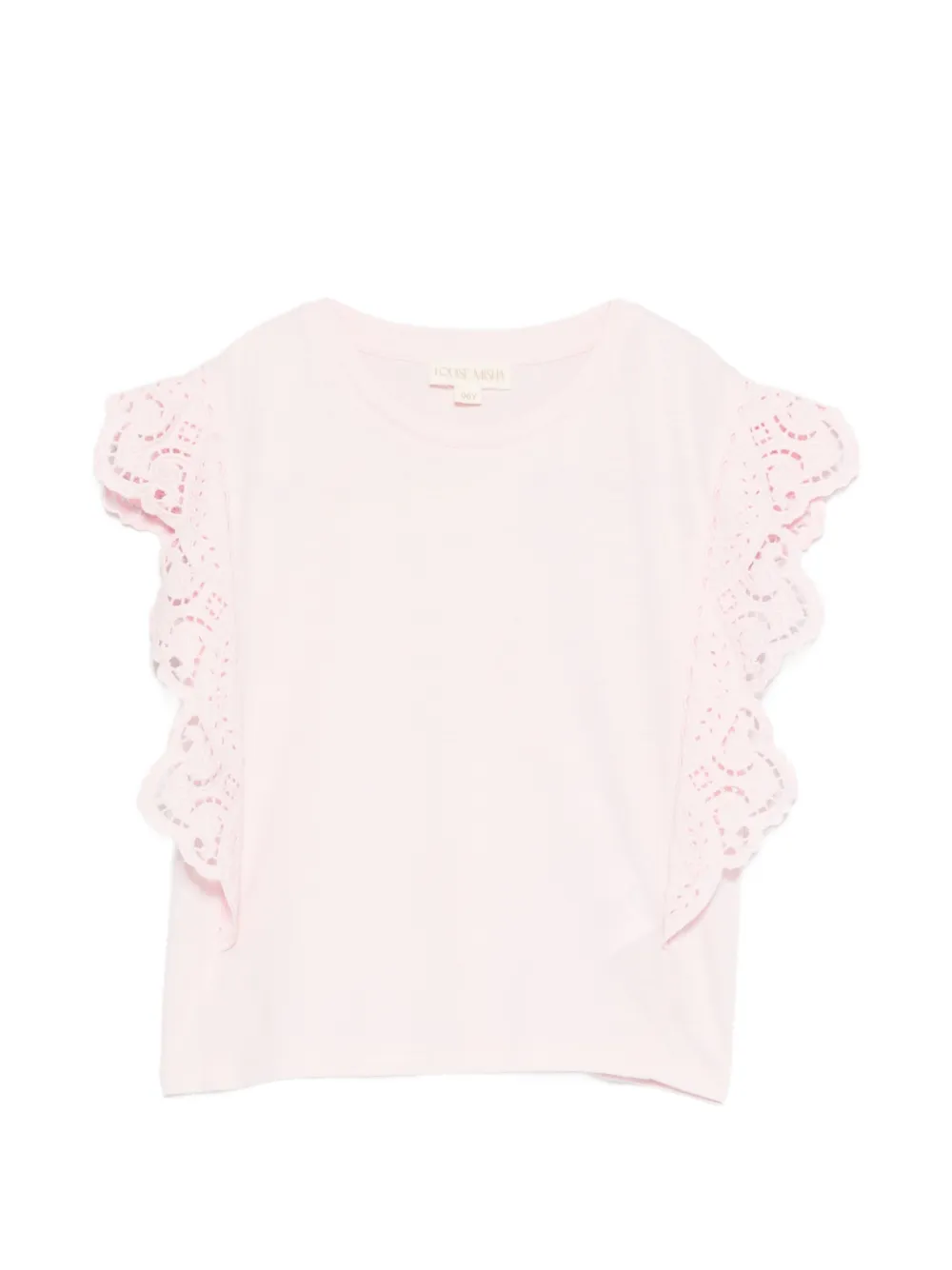 

Футболка Malalia с оборками Louise Misha Kids, розовый