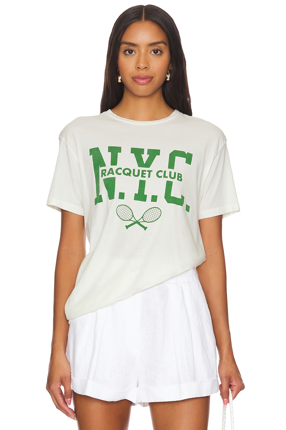 

Футболка клуба nyc racket Retro Brand, белый