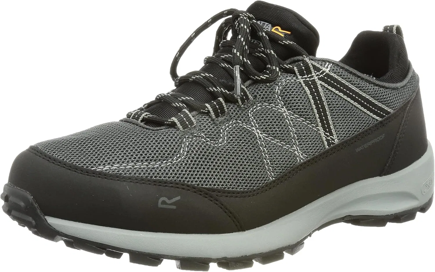 Мужские низкие прогулочные туфли Regatta Samaris Lite, Black Dkstee