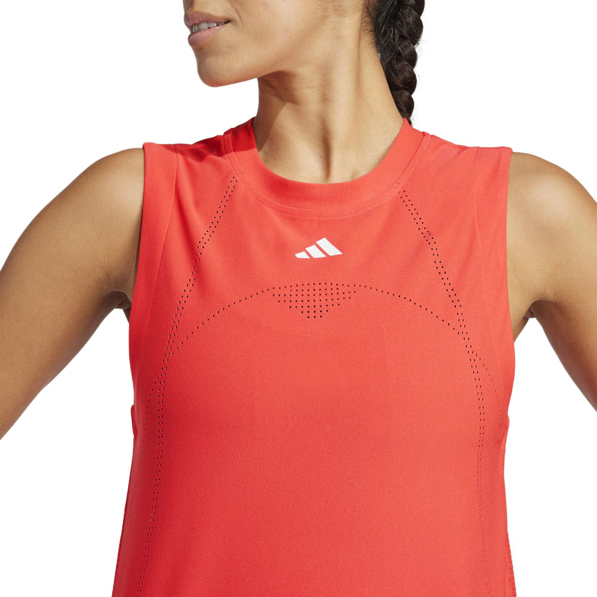 Женская теннисная рубашка MATCH PRO Adidas, цвет Salmón — фото 4