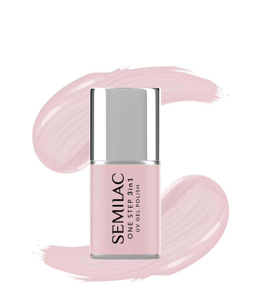 

Гель-лак для ногтей Semilac One Step 3in1 UV Gel Polish, S610 Barely Pink, 7 ml