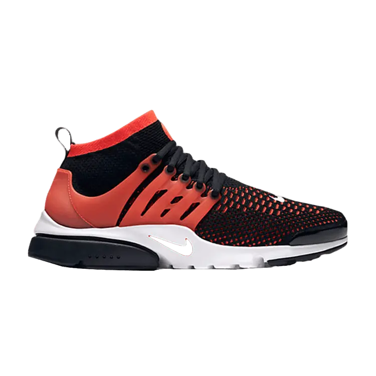 

Кроссовки Air Presto Ultra Flyknit 'Black Bright Crimson', красный