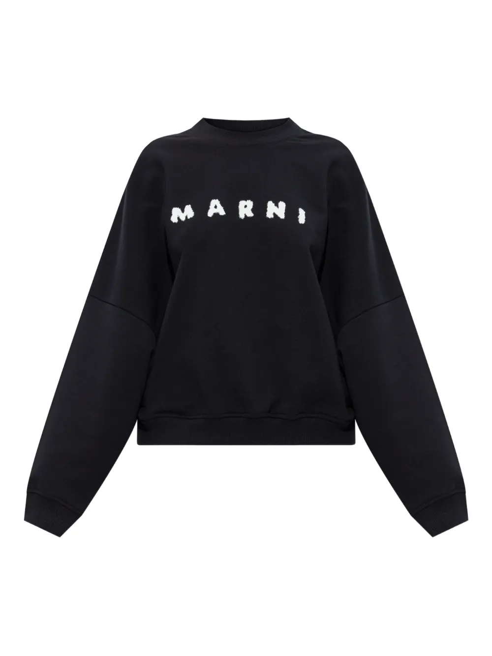 

Толстовка с вышитым логотипом Marni, черный