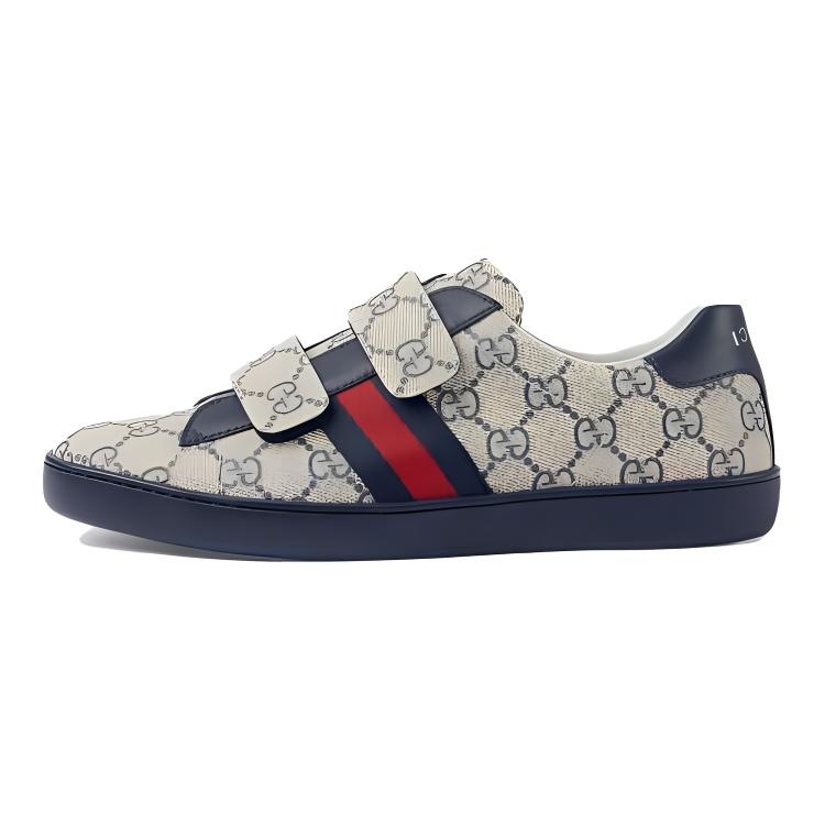 Детские низкие кроссовки для скейтбординга ACE GUCCI, синий — фото 2