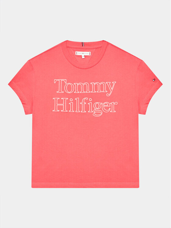 

Футболка стандартного кроя Tommy Hilfiger, розовый