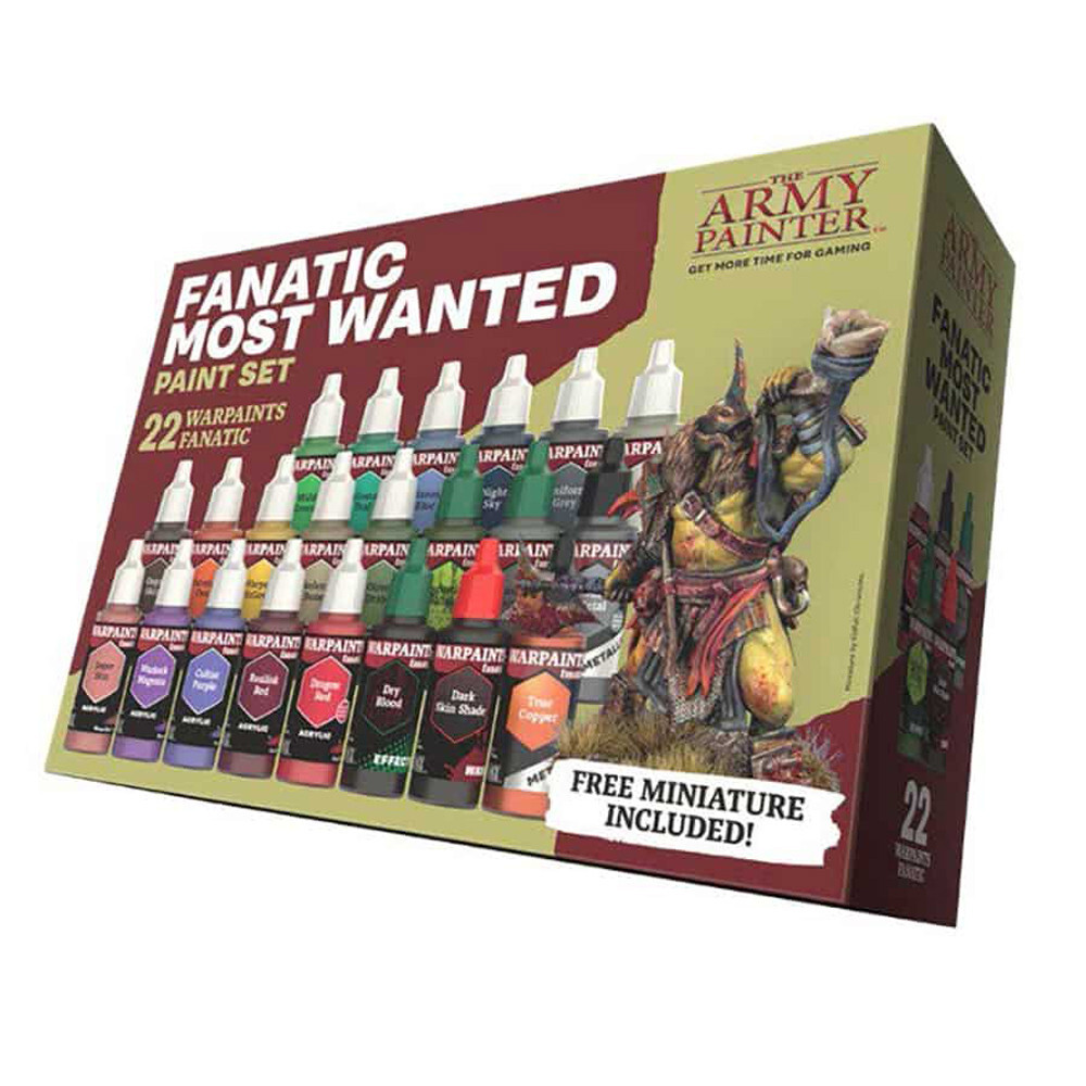 

Аксессуары Army Painter Warpaint Fanatic: Most Wanted Paint Set