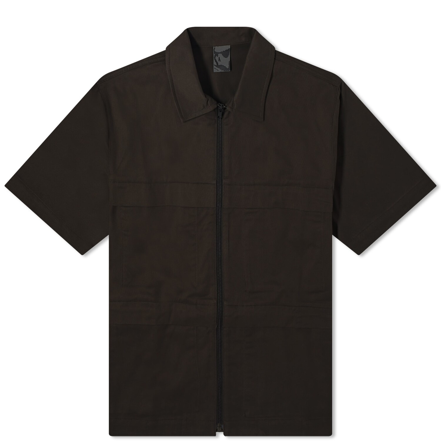 

Рубашка Gr10K 2 Way Zip Drill Shirt, цвет Soil Brown