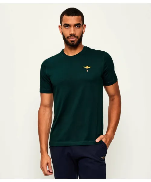 

Футболка Regular fit Aeronautica Militare, зеленый