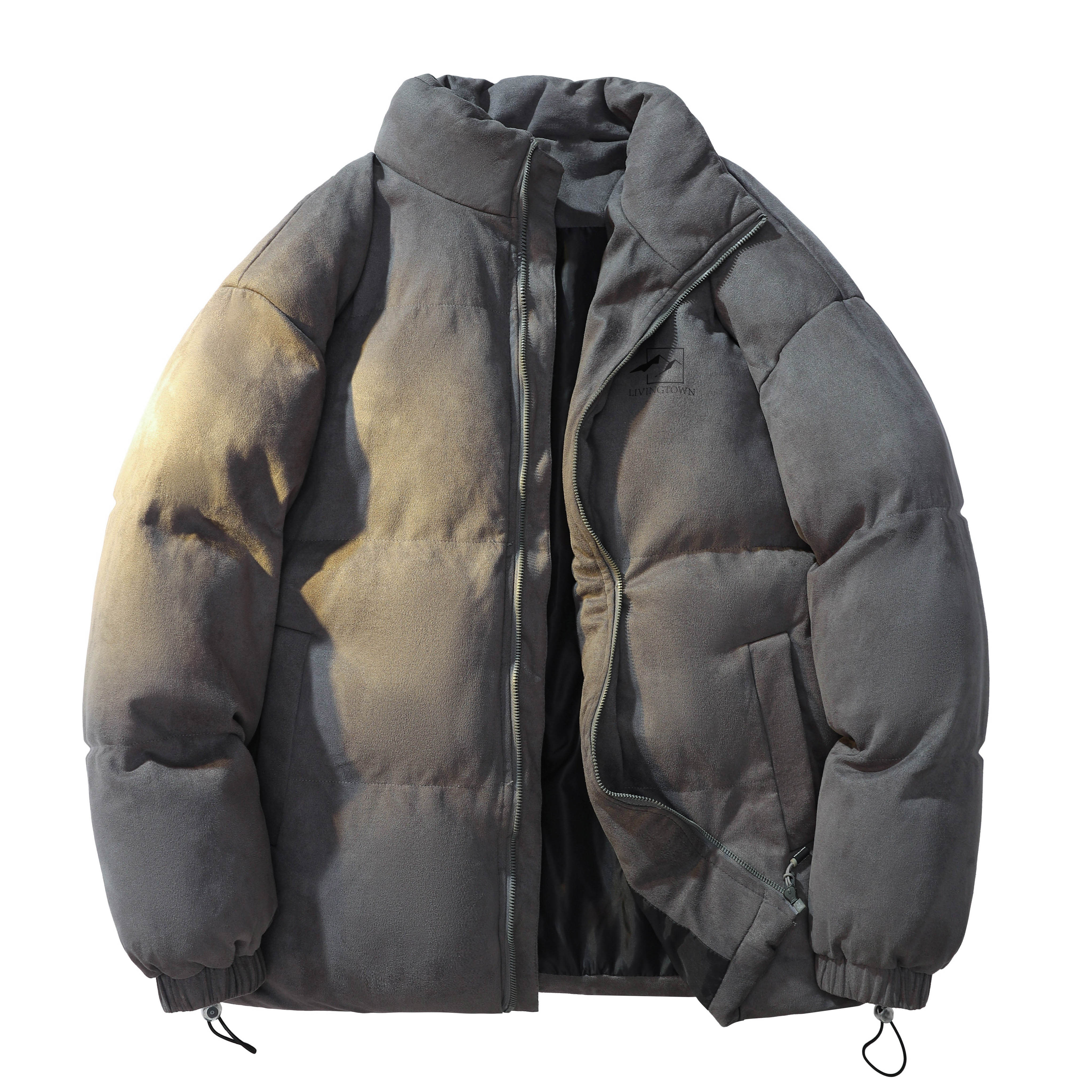 

Пуховик унисекс LIVINGTOWN, Black Puffer Jacket, Черный, Пуховик унисекс LIVINGTOWN, Black Puffer Jacket
