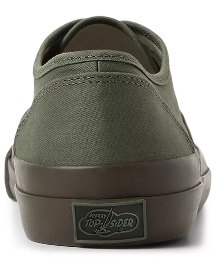 Мужские кроссовки Topsider на шнуровке Sperry, зеленый — фото 3