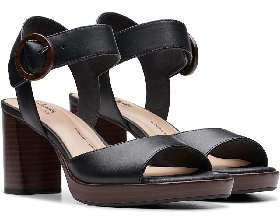 

Туфли Clarks AmbyrLyn Ruby, цвет Black Leather