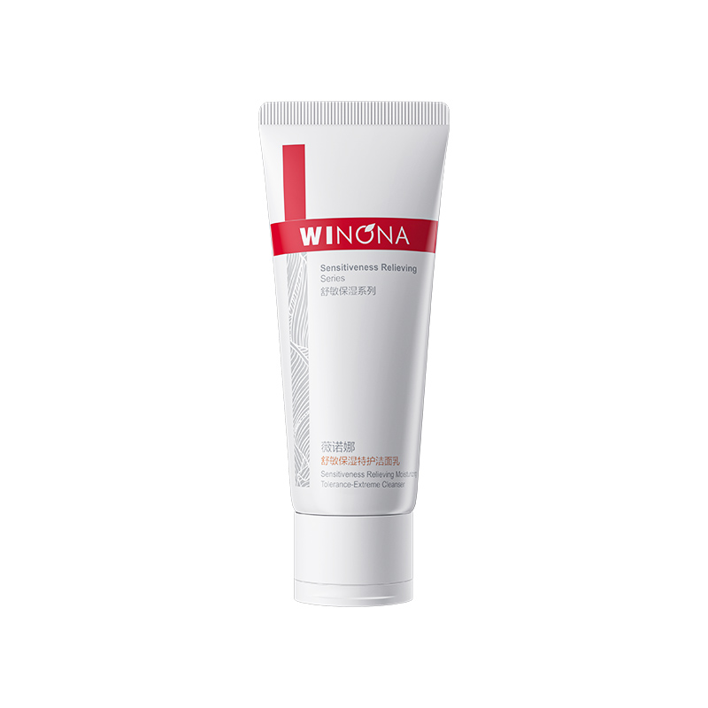 

Увлажняющее очищающее молочко для чувствительной кожи с противоаллергенным действием, успокаивающее и питающее 80г/100г Winona