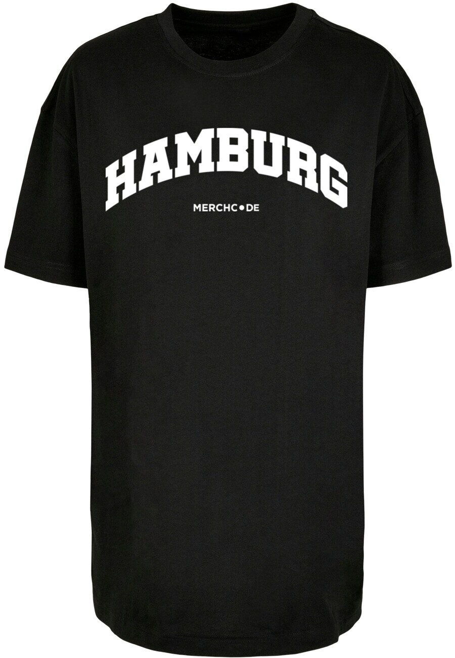

Футболка Merchcode HAMBURG WORDING, черный