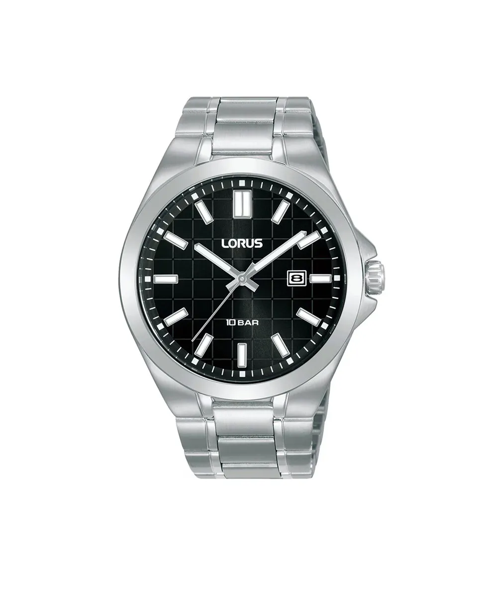 

Мужские стальные часы Sport man RH955QX9 с серебряным ремешком Lorus, серебряный