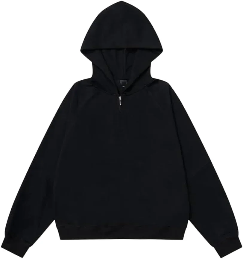 

Мужской худи с полумолнией и карманом