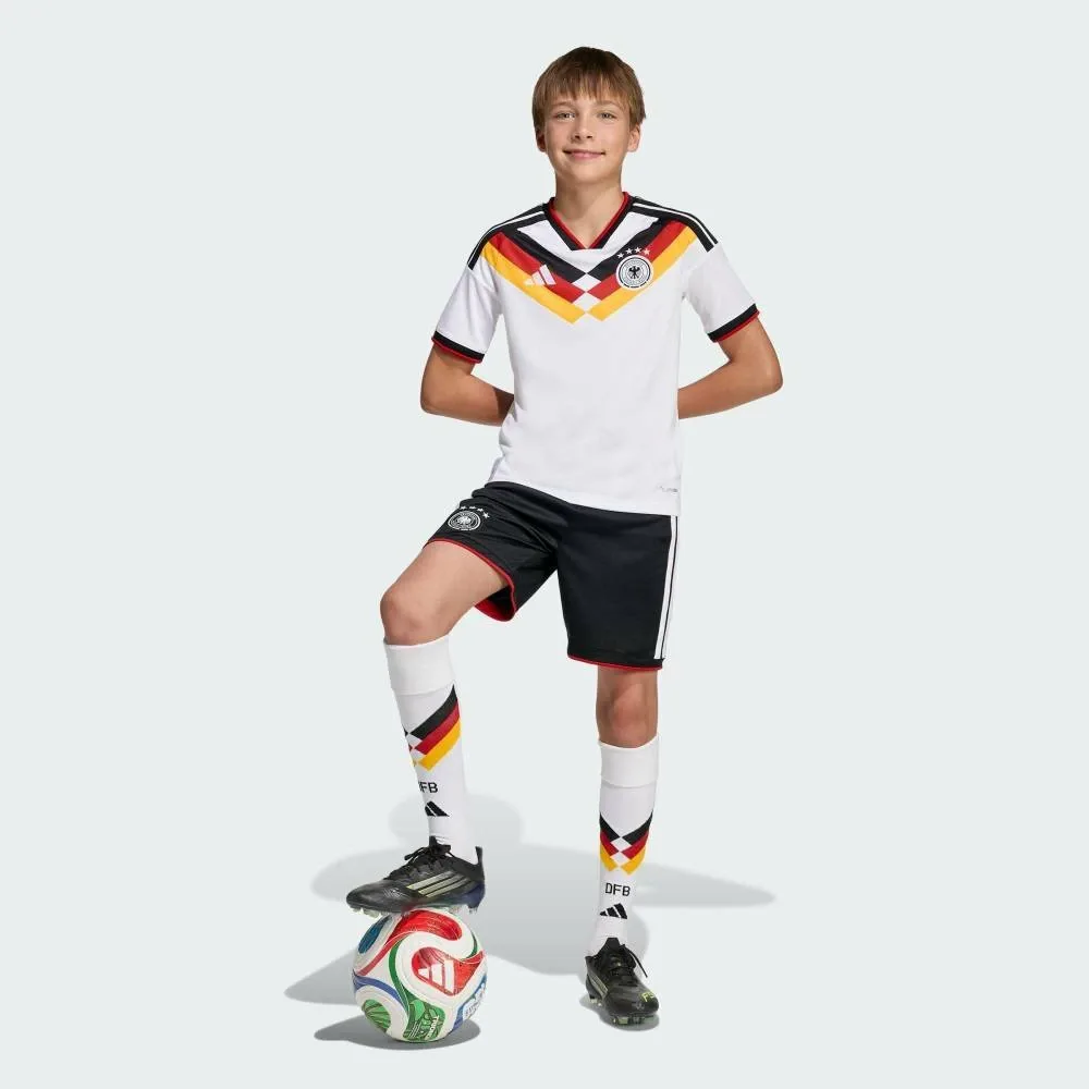 Детская домашняя футболка сборной Германии №26 (реплика) Adidas, white — фото 4